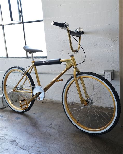 dior gold bmx|Dior Homme x Bogarde Limited Edition BMX Bike .